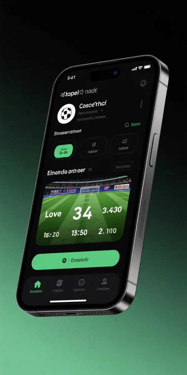 足球直播App界面